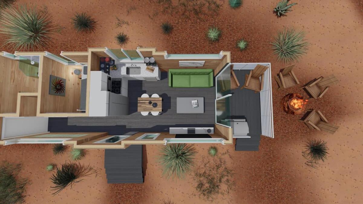 Escalante Escapes Tumble Weed- Bunk Escapeヴィラ エクステリア 写真