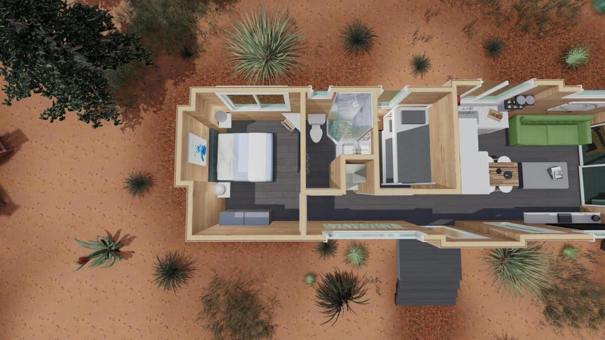 Escalante Escapes Tumble Weed- Bunk Escapeヴィラ エクステリア 写真